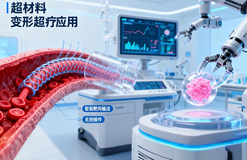 遥控变形黑科技！超材料开启医疗新纪元