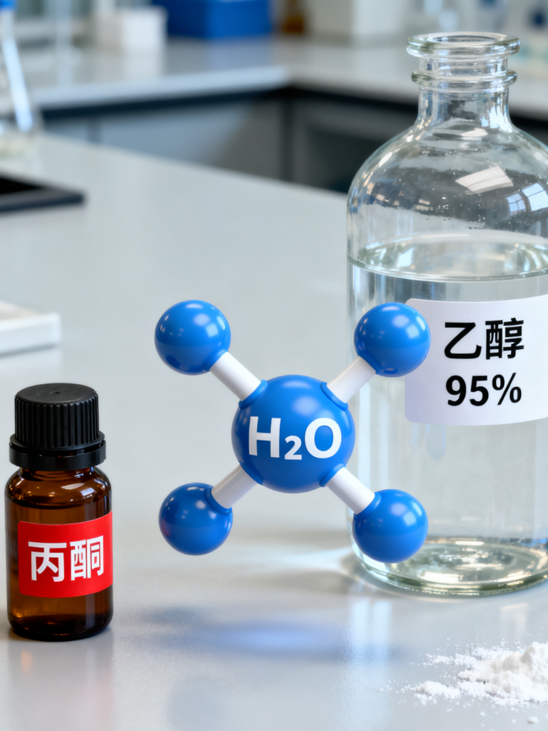 最常用的溶剂化学式你知道几个？
