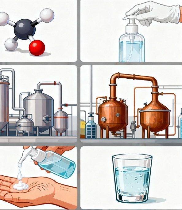 不仅仅是醉人：深入探索酒精的化学世界与其多面人生