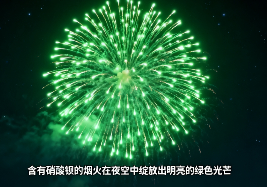 硝酸钡：不只是绿色火焰的创造者，更是工业领域的多面手