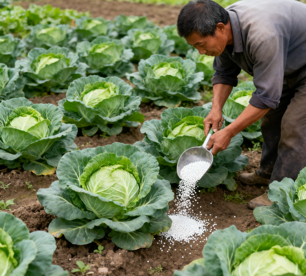 白菜莲座期施什么肥？揭秘氮肥过量的三大危害，学会看叶施肥让你种出包心紧实的高产白菜！