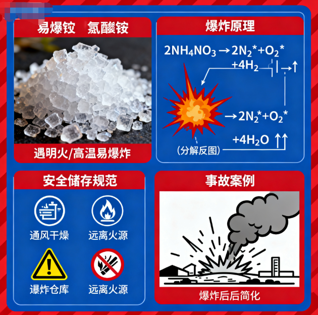 哪些化肥暗藏危机？爆炸原理、危害与安全防护全解析​​