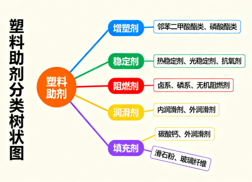 塑料助剂分类与应用解析