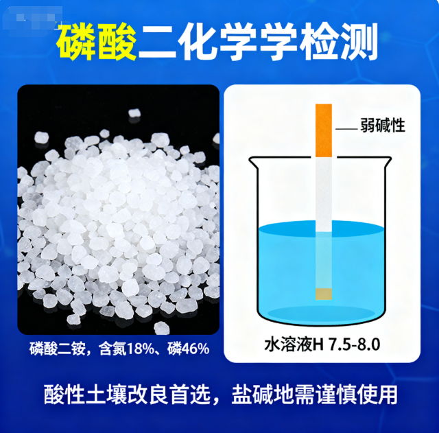 ​​二铵是酸性还是碱性肥料？不同土壤环境下的肥效变化与科学施用技巧​​