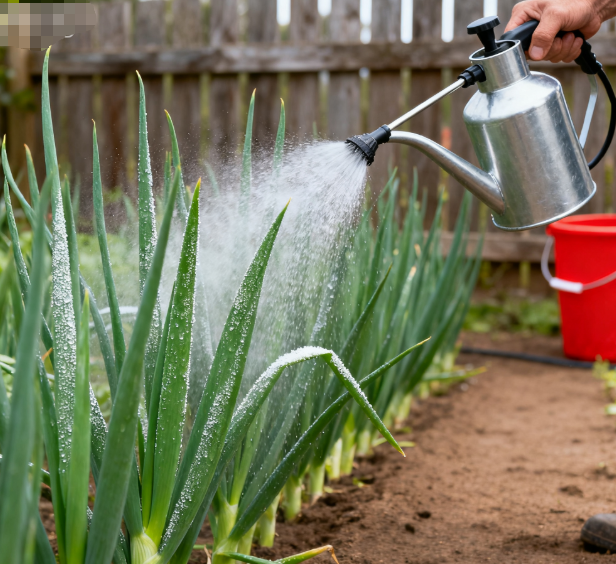 揭秘底肥追肥黄金配方，结合培土技巧让葱白又长又粗、产量翻倍！