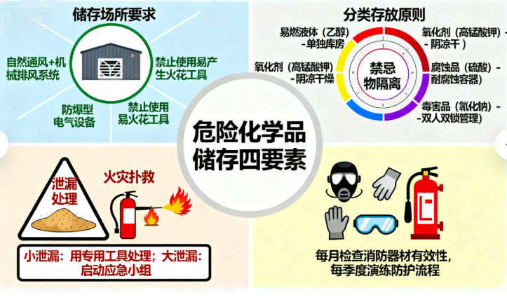危化品储存不当会爆炸？安全指南来了！