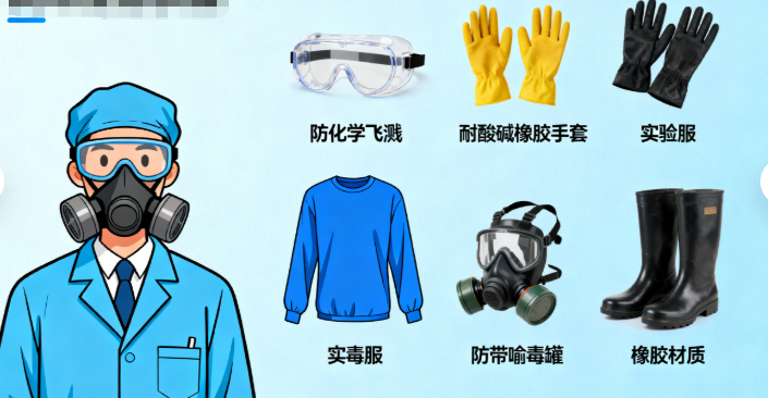 腐蚀性化学品有多可怕？安全防护指南！⚠️