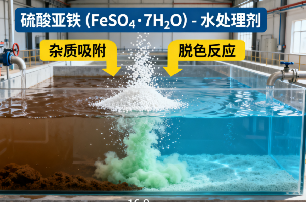 硫酸亚铁：净水功臣or环境隐患？