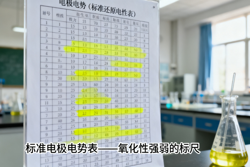 氧化性强弱：看不见的化学力量，如何主宰反应世界
