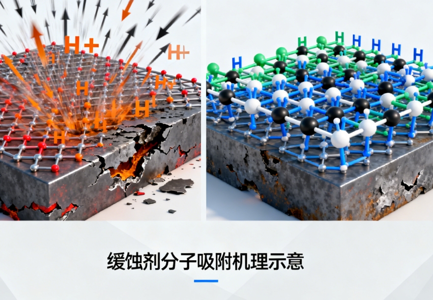 酸洗缓蚀剂：工业“酸浴”中的金属守护神