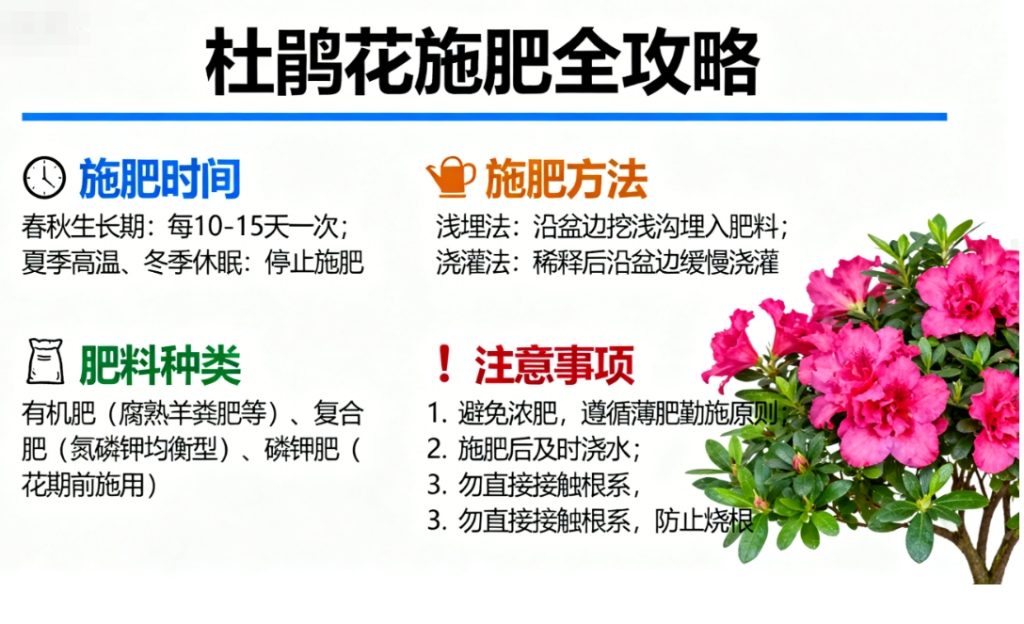 杜鹃花施肥全攻略：化学专家教你精准配肥，花开满枝不是梦