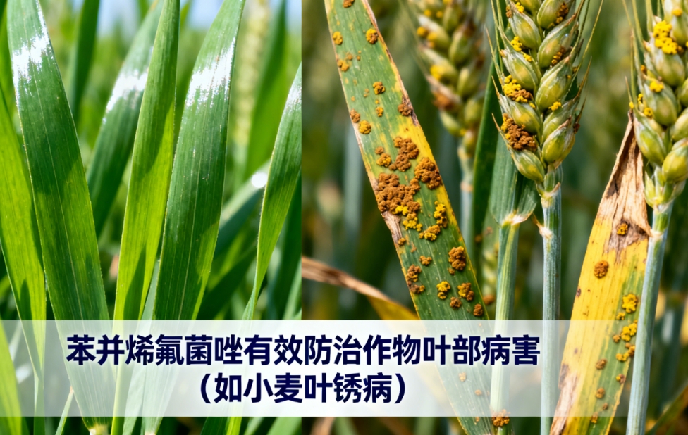 苯并烯氟菌唑：赋能现代农业的琥珀酸脱氢酶抑制剂（SDHI）杀菌剂之星