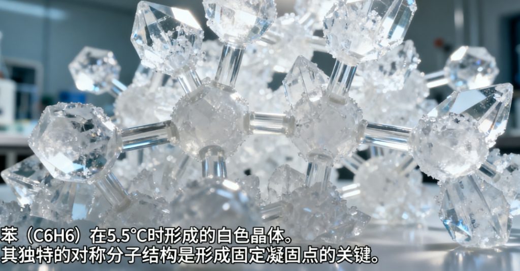 不只是5.5°C：探秘苯的凝固点及其背后的工业密码