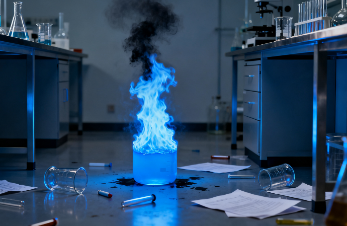 有机溶剂起火：化学专家解析隐藏的工业危机