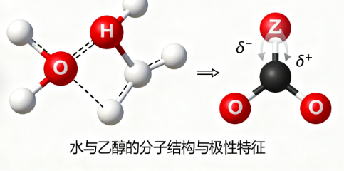 水与乙醇：化学世界中的两大万能溶剂