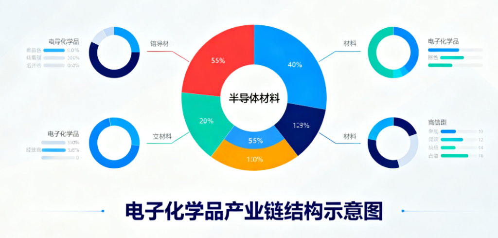 电子化学品产业链深度解析：从原料到芯片制造的关键化学体系