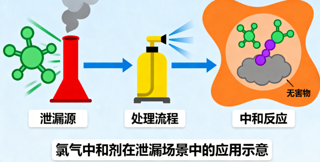 氯气中和剂：作用机理、关键特性及工业应用深度解析